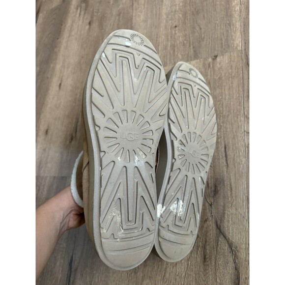 UGG CLASSIC MINI SPILL SEAM BLVD WOMEN BOOTS SUEDE CHESTNUT US 10 - Picture 3 of 6